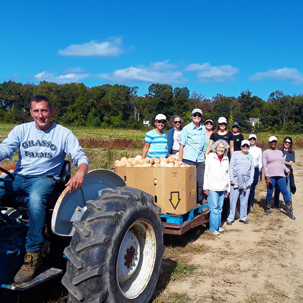 Another Way Impact100 Members Support Grantee Farmers Against Hunger
