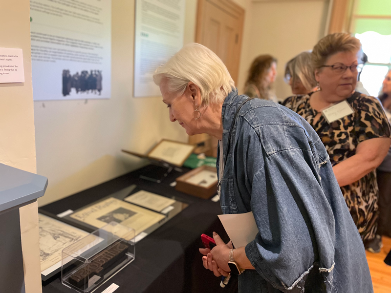 Members Visit Grantee Alice Paul Institute To Learn About The Local Legend