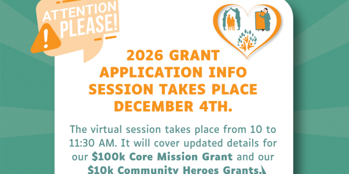 2026 Grant Info Session Takes Place December 4th