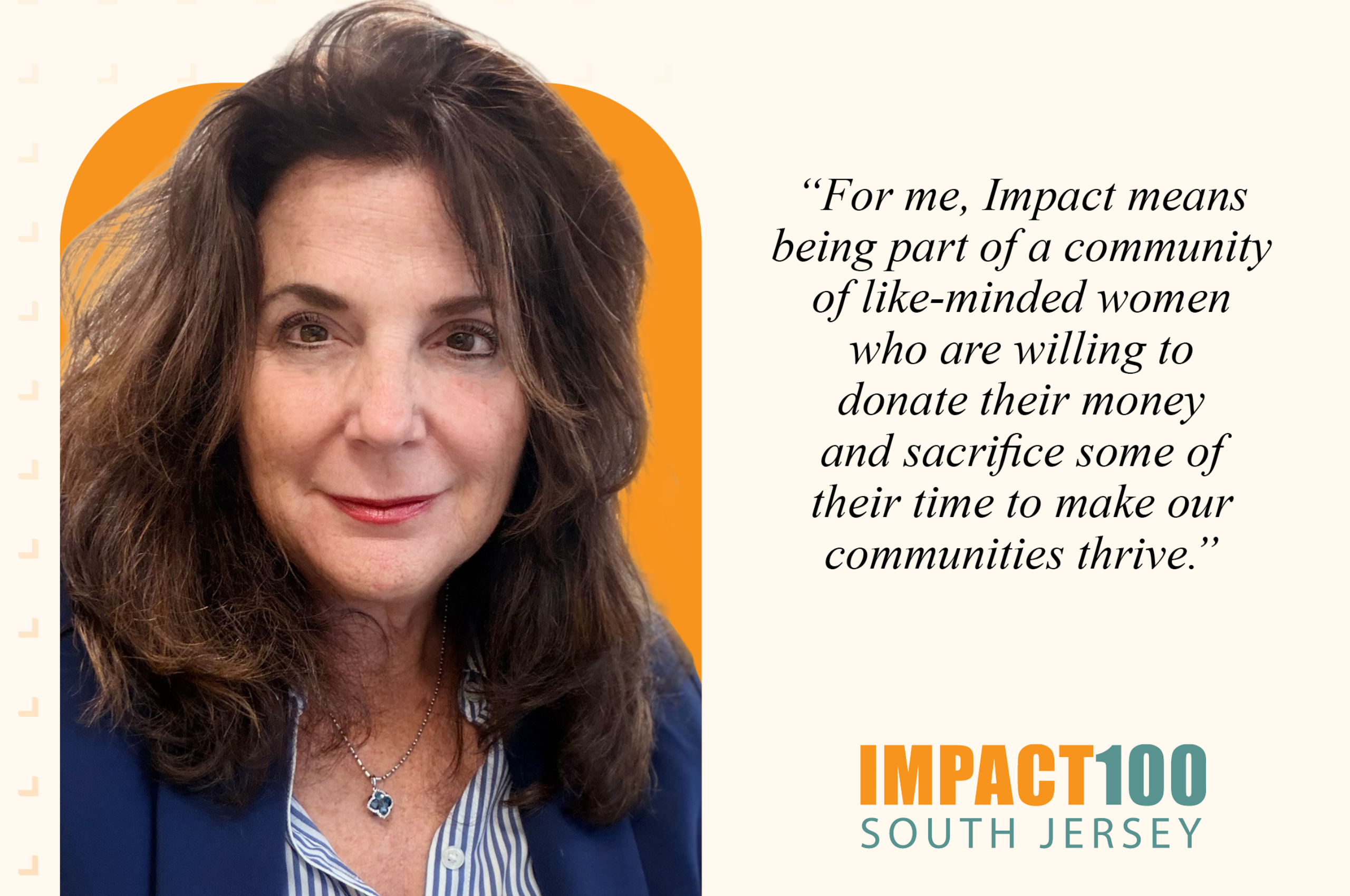 Your Reason. Our Impact.: Jo Ann Morgano